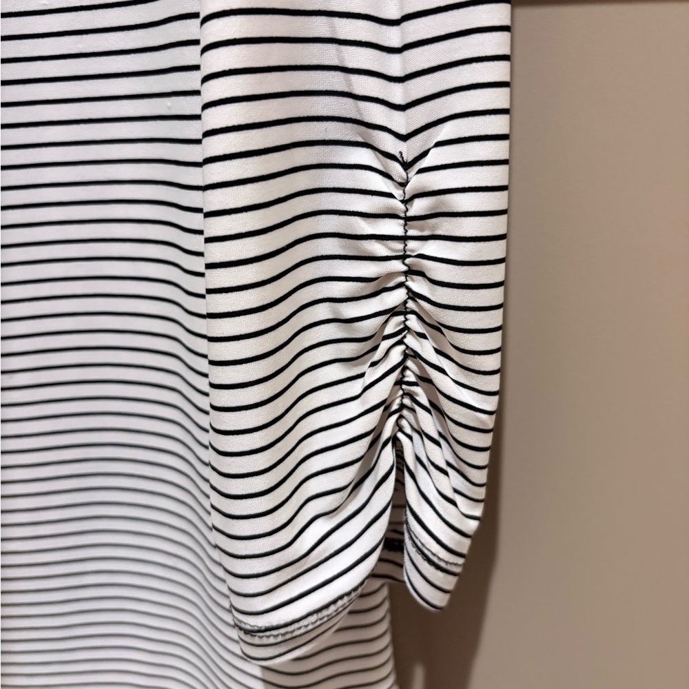 The Limited Black & White Striped Boatneck Top - Picture 5 of 5